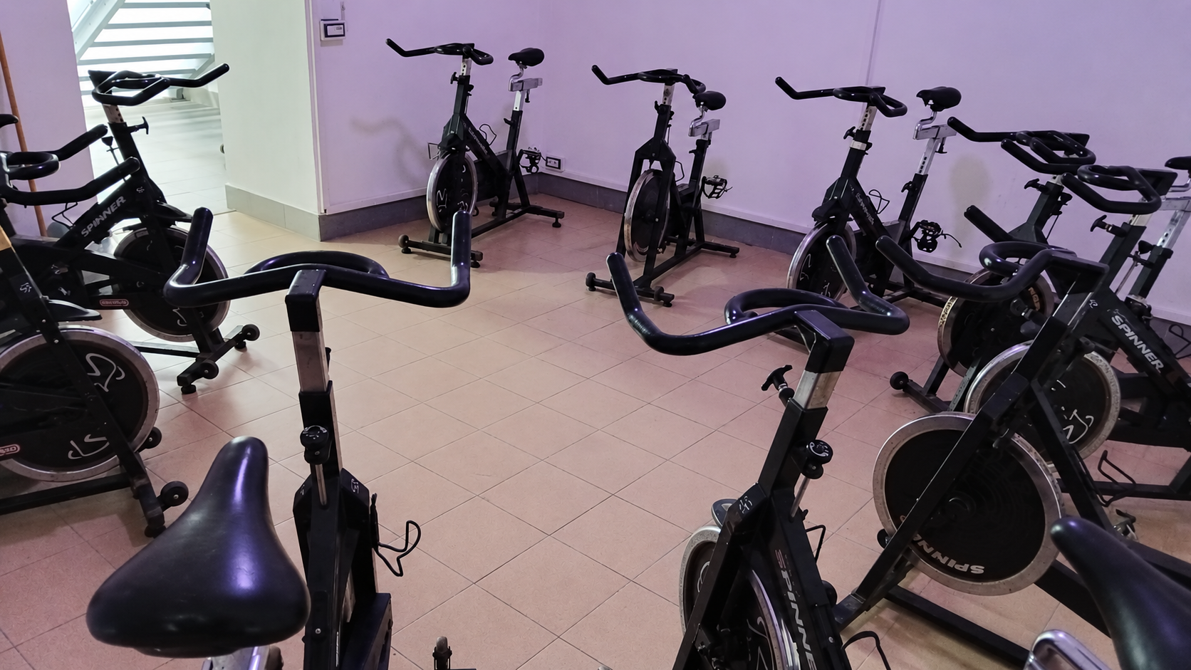 La sala spinning Fruit & Fitness